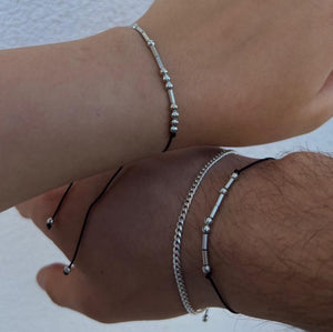 Sober Morse Code Bracelet, Personalized Recovery Gift, One Day At A Time, Inspirational Jewelry, Sobriety gift for Him/Her