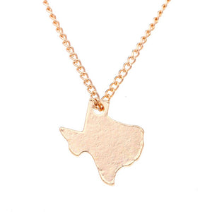 I Love Texas Necklace - morsecodebracelets