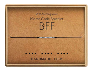 BFF Morse Code Bracelet - morsecodebracelets