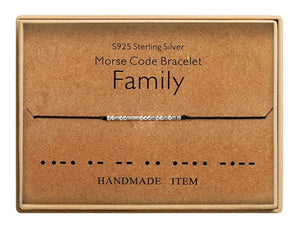 Family Morse Code Bracelet - morsecodebracelets