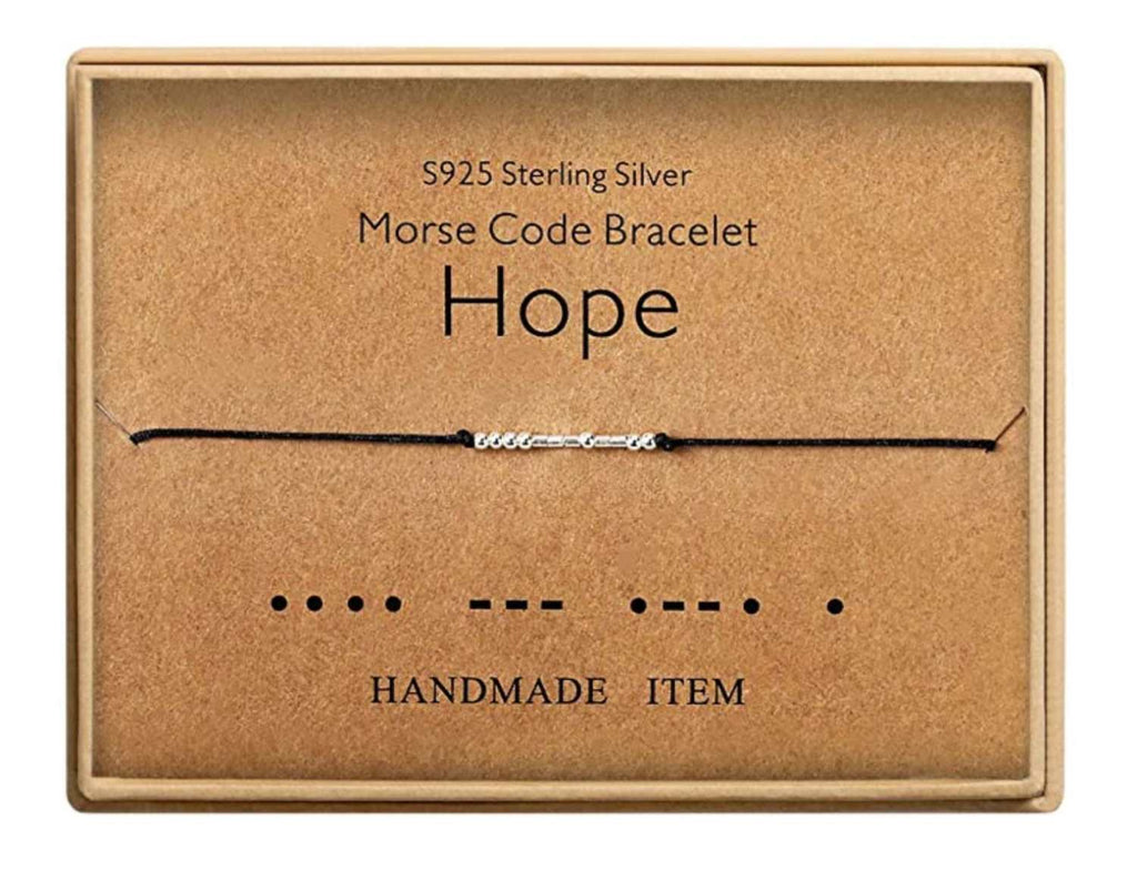 Hope Morse Code Bracelet - morsecodebracelets