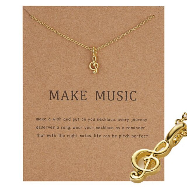 Make Music Necklace - morsecodebracelets
