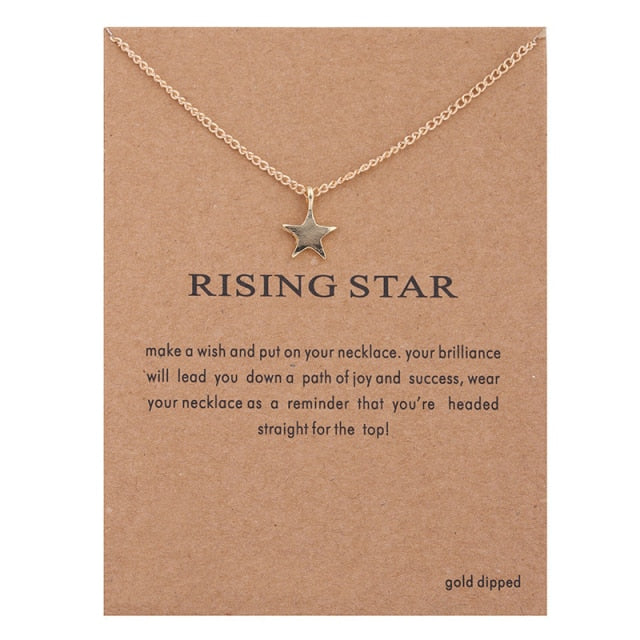Rising Star Necklace - morsecodebracelets